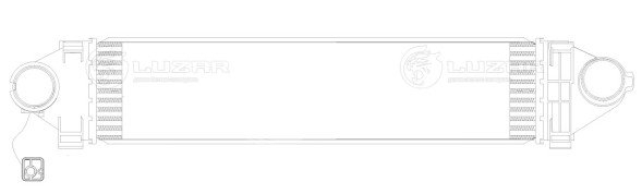 ОНВ (радиатор интеркулера) для автомобилей Freelander (07-)/Volvo S80 (06-) 2.5T