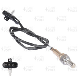 Датчик кислорода для автомобилей Lifan X60 (12-)/X70 (17-) 1.8i после катализатора чёрный разъём