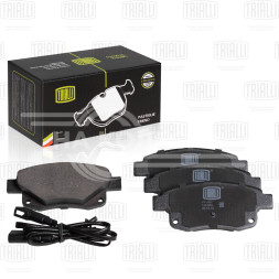 Колодки тормозные для автомобилей Ford Transit (06-) дисковые задние для тормозной системы Bosch (в комплекте с двумя датчиками)