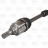 Привод передний правый для автомобилей Nissan Juke (10-) 1.6i MT