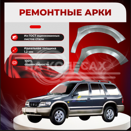 Передние арки Kia Sportage I