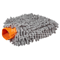 Варежка-шиншилла серый ворс (25*20 см)