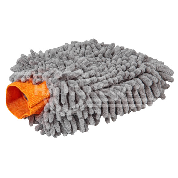 Варежка-шиншилла серый ворс (25*20 см)