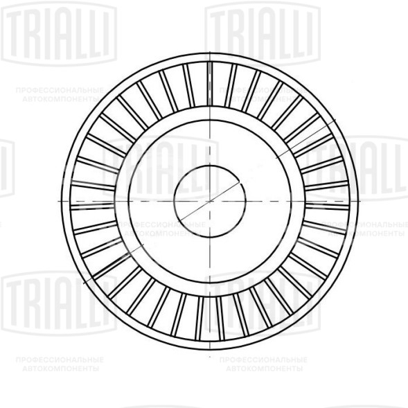 Ролик приводного ремня для автомобилей Ford Escape (07-) 2.3i (опорный) h24