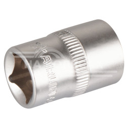 Головка торцевая 1/2&quot; DR шестигранная 17мм пласт. подвес