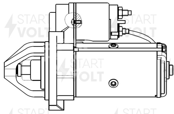 Стартер для автомобилей Mercedes-Benz Sprinter B906 (06-)/Sprinter B903 (00-) 2.1CDI 1,8кВт