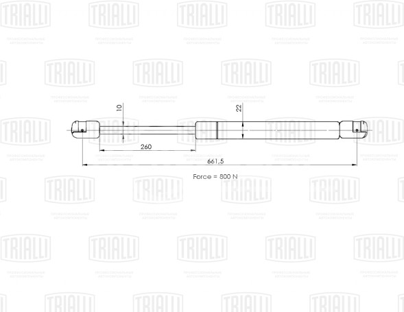 Амортизатор (упор) крышки багажника для автомобиля Opel Insignia (08-) универсал