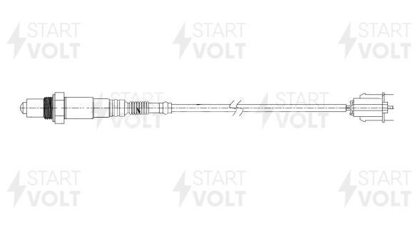 Датчик кислорода для автомобиля KIA Picanto (11-) 1.2i после катализатора