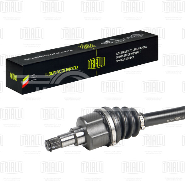 Привод левый для автомобилей Ford Focus II (05-) 1.6Ti/1.8i MT (B5/IB5)