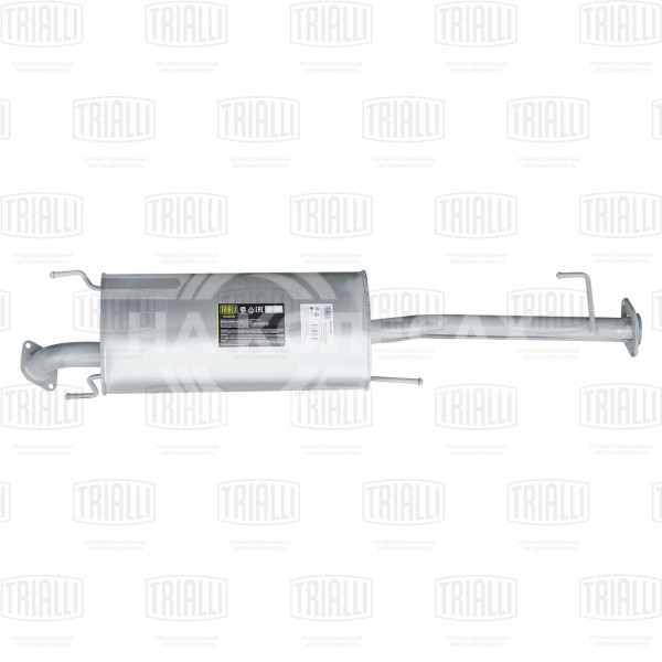 Глушитель для автомобилей Toyota Land Cruiser Prado (02-) 4.0i V6 дополнительный (резонатор) (алюминизированная сталь)