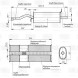 Глушитель для автомобилей Лада 1119 Kalina основной (алюминизированная сталь)