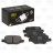 Колодки тормозные дисковые задние для автомобилей Geely Coolray (18-)