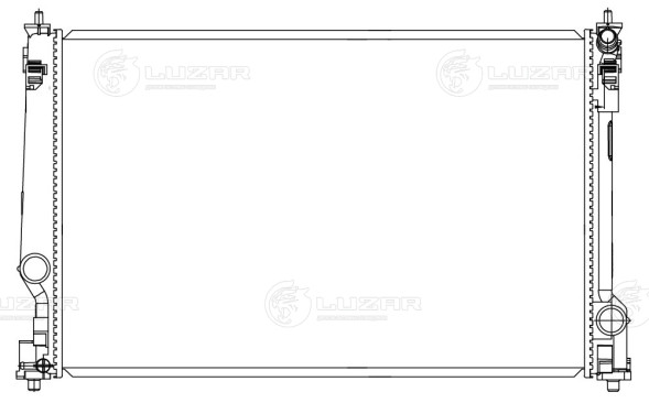 Радиатор охлаждения для автомобилей Camry (18-)/RAV 4 (18-) 2.0i/2.5i AT