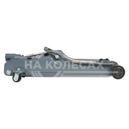 Домкрат подкатной 2.5т 85-375мм, низкопрофильный, кейс