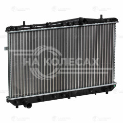 Радиатор охлаждения для автомобилей Lacetti (04-) 1.4i/1.6i/1.8i MT (сборный)