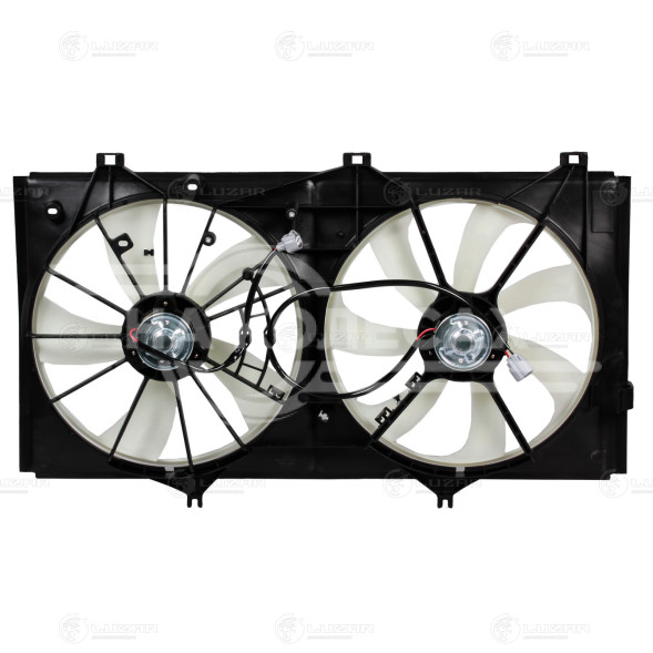 Электровентилятор охлаждения для автомобилей Toyota Camry (XV40) (07-) 3.5i (2 вент.) (с кожухом)