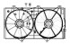 Электровентилятор охлаждения для автомобилей Toyota Camry (XV40) (07-) 3.5i (2 вент.) (с кожухом)