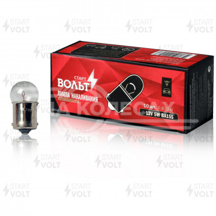 Лампа накаливания 12V 5W BA15S