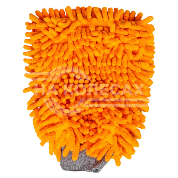 Варежка-шиншилла оранжевый ворс (25*20 см)