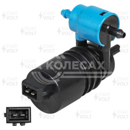 Насос омывателя для автомобилей SsangYong Kyron (05-)/Actyon (05-) (с задним омывателем)