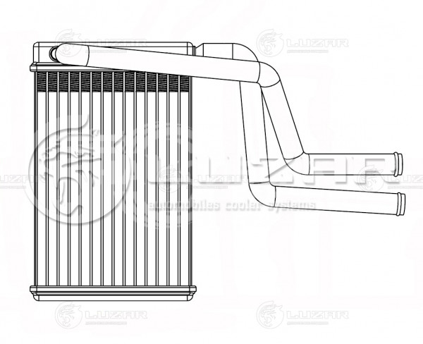 Радиатор отопителя для автомобилей Ford Mondeo (96-)/(00-)