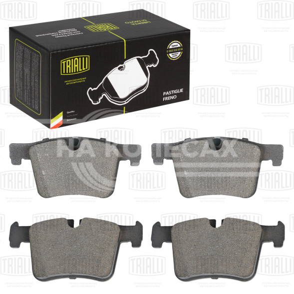 Колодки тормозные дисковые передние для автомобилей BMW 1 (F20/21) (11-)/3 (F30/80) (11-) т/с Bosch (PF 4001)