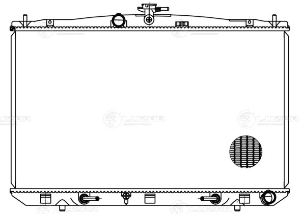 Радиатор охлаждения для автомобилей Lexus RX 350/450h (09-)