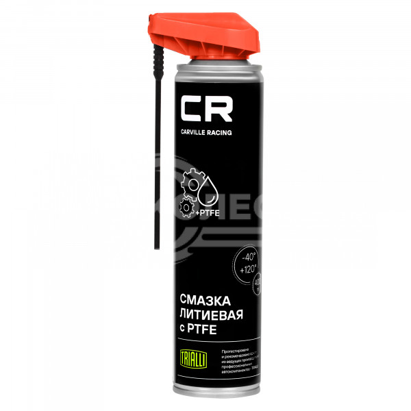 Смазка литиевая с PTFE, белая, аэрозоль, 400ml