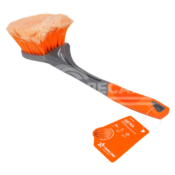 Щетка для мытья с мягкой распушенной щетиной (35 см)