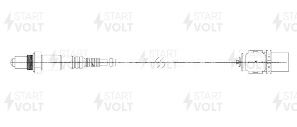 Датчик кислорода для автомобилей KIA Sorento (14-)/Sportage IV (15-) 2.0D/2.2D