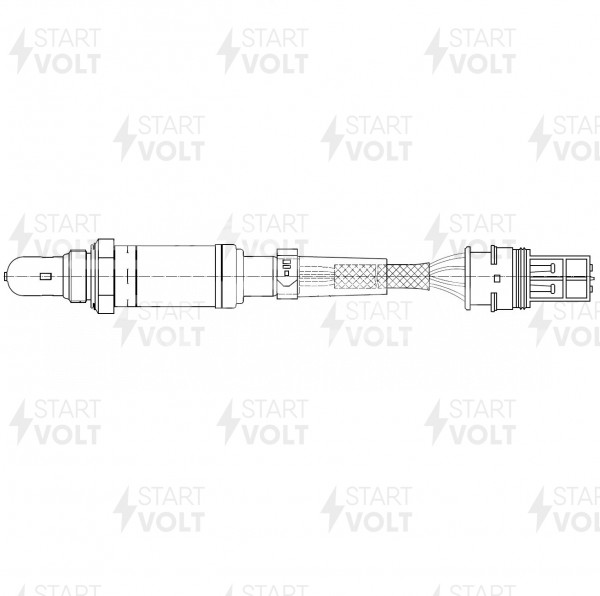 Датчик кислорода для автомобилей Mercedes-Benz C W202 (93-)/CLK W208 (96-) 1.8i-2.3i до катализатора