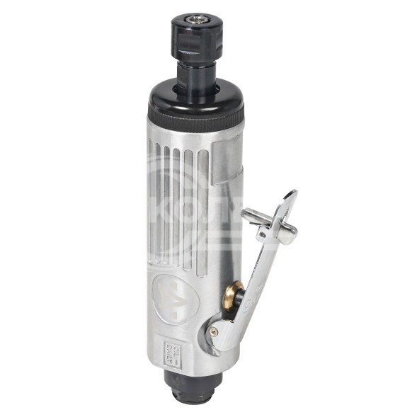 Машинка шлифовальная пневматическая 175мм, 25000 об/мин прямая с оснасткой 16 пр. кейс