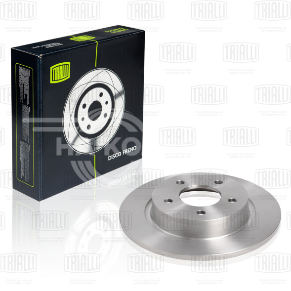 Диск тормозной задний для автомобилей Mazda 3 (03-) d=280