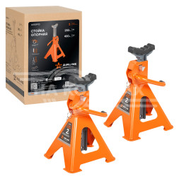 Стойка опорная 2т 282-430мм PRO, зубчатый механизм, доп.фиксатор, 2 шт.