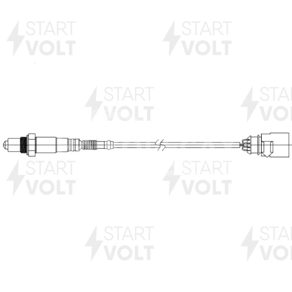 Датчик кислорода для автомобилей VAG Golf VI (08-)/Passat (10-) 1.4TSI MT после катализатора