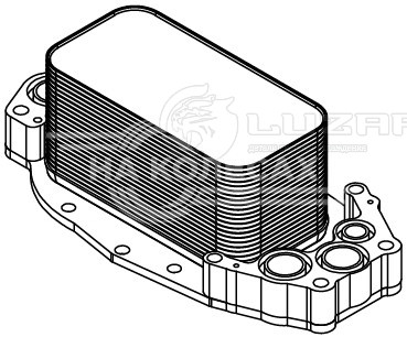 Радиатор масляный для автомобилей LR Range Rover IV (12-)/Range Rover Sport II (13-) 3.0TD