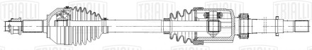 Привод передний правый для автомобилей Nissan X-Trail T31 (07-) 2.5i CVT 4WD