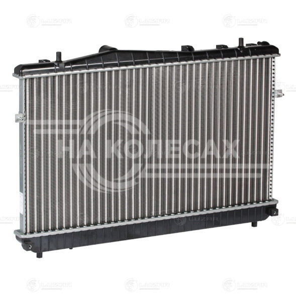 Радиатор охлаждения для автомобилей Lacetti (04-) 1.6i/1.8i AT (сборный)