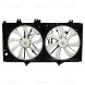 Электровентилятор охлаждения для автомобилей Toyota Camry (XV50) (11-) 3.5i (2 вент.) (с кожухом)