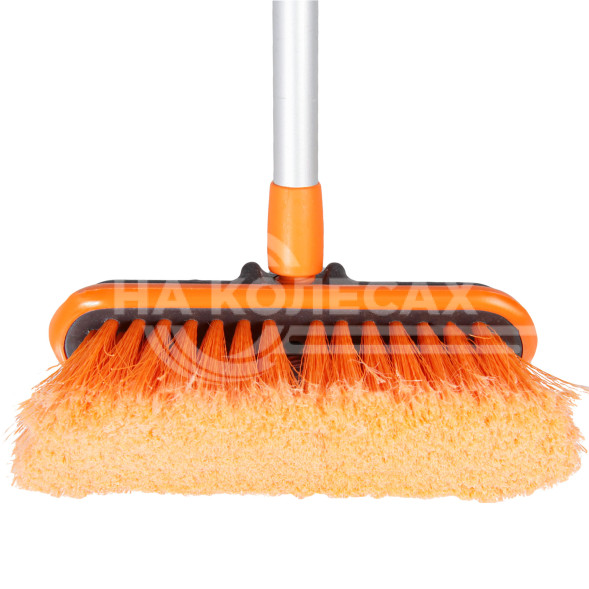 Швабра с щеткой 20 см и телескопической ручкой 80-130см