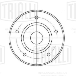 Ролик приводного ремня для автомобилей Volvo 850 (91-)/960 (90-)/S70 (97-) 2.0i/2.3i/2.4i/3.0i (только ролик натяжителя)