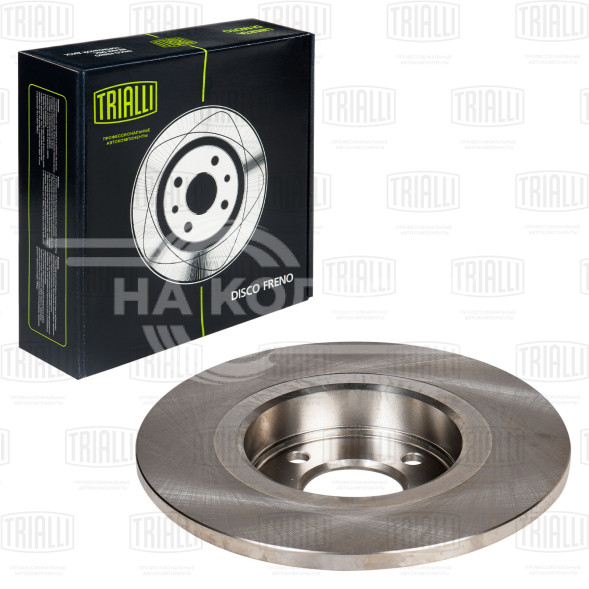 Диск тормозной передний для автомобилей для автомобилей Renault Logan (04-) d=259 c ABS