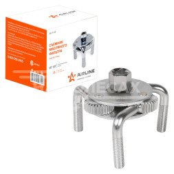 Съемник масляного фильтра "Краб" с круглыми захватами 65-120 мм (AK-F-03)