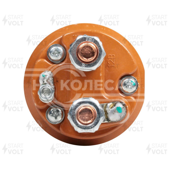 Реле втягивающее стартера для спецтехники МТЗ-80/82/ГАЗ/ПАЗ с двигателем ММЗ Д243/245/246