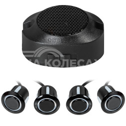 Парктроник на 4 датчика (черные), звуковой зуммер