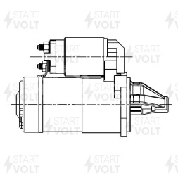 Стартер для автомобилейKia Sportage II (04-)/Ceed (06-) 1.6i/2.0i 1,2кВт