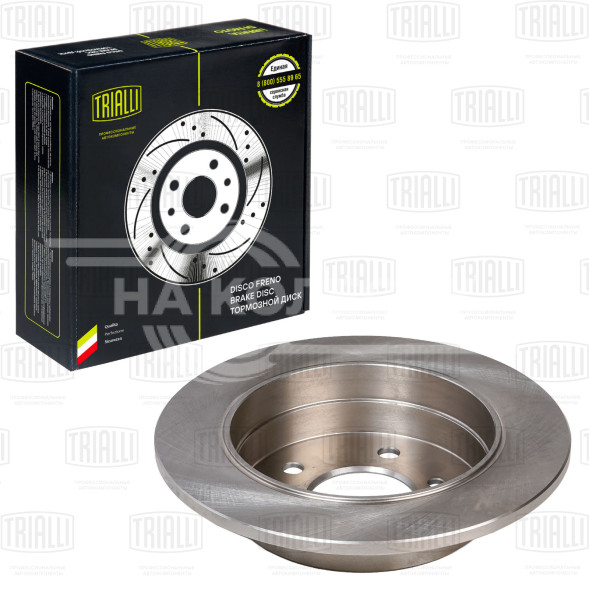 Диск тормозной для автомобилей Mercedes C (W202) (93-) задний d=258