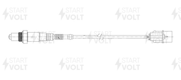 Датчик кислорода для автомобилей Hyundai/KIA Sonata (14-)/Sportage (10-)/Optima (15-) 2.0i до катализатора