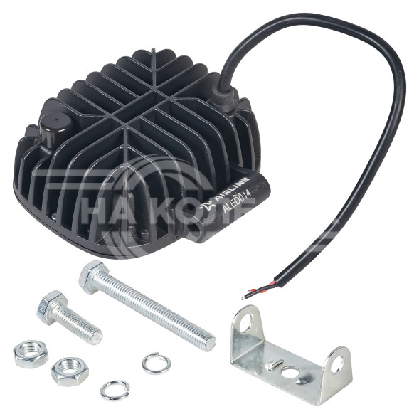 Фара светодиодная прямоугольная, направленный свет, с четкой свет. границей, 27Вт, 120х126х65мм, 12/24В