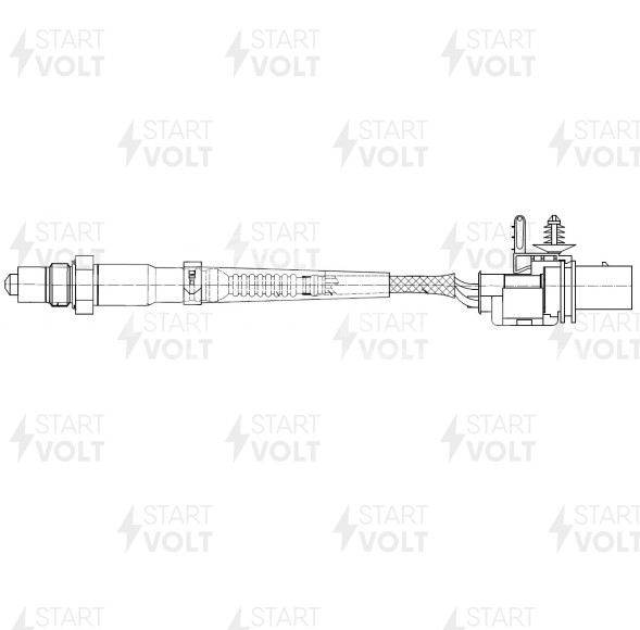 Датчик кислорода для автомобилей Mercedes-Benz C W205 (14-) 1.6i/2.0i до катализатора